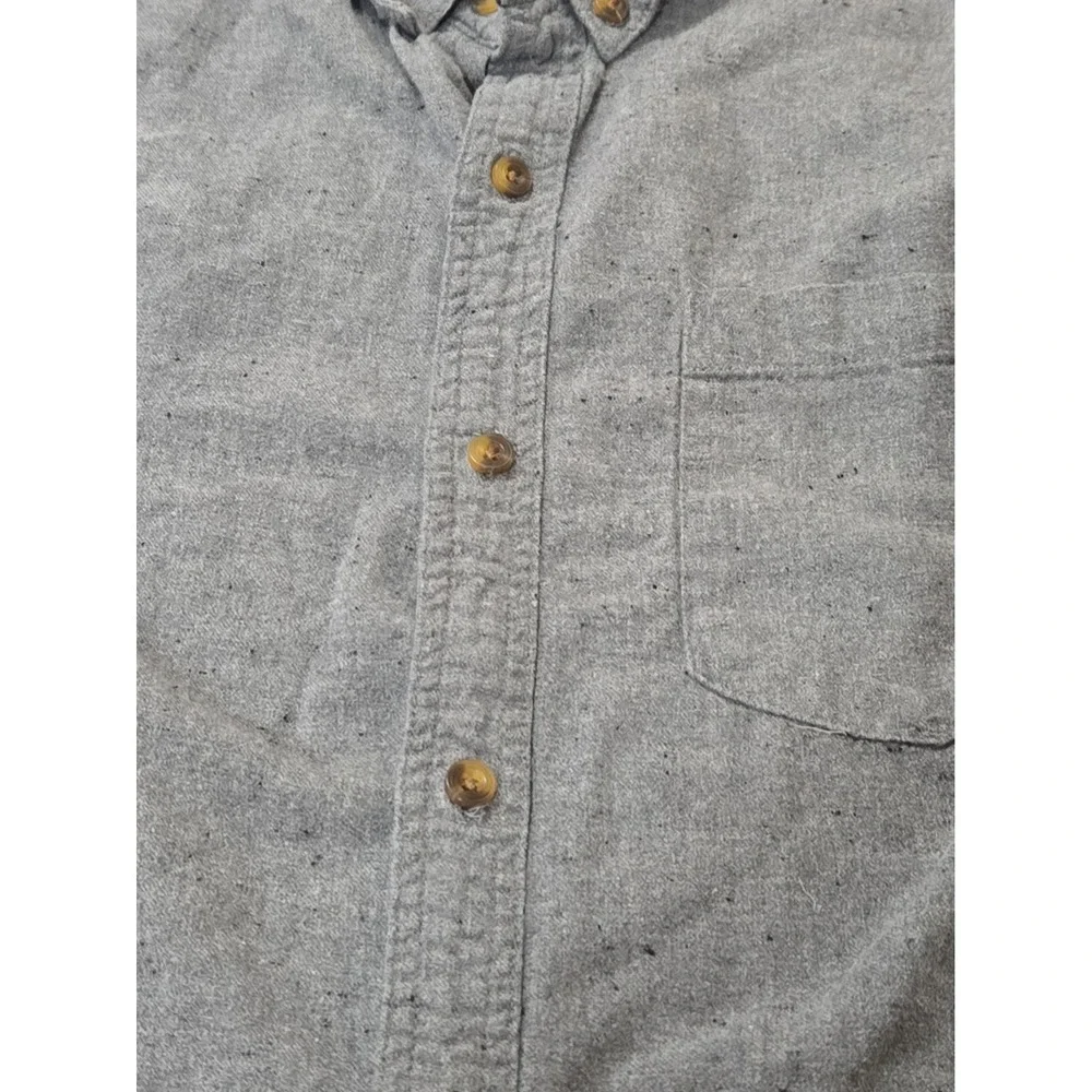 Dravus Button Down Shirt Mens Size Large Skate Short Sleeve Blue Cotton